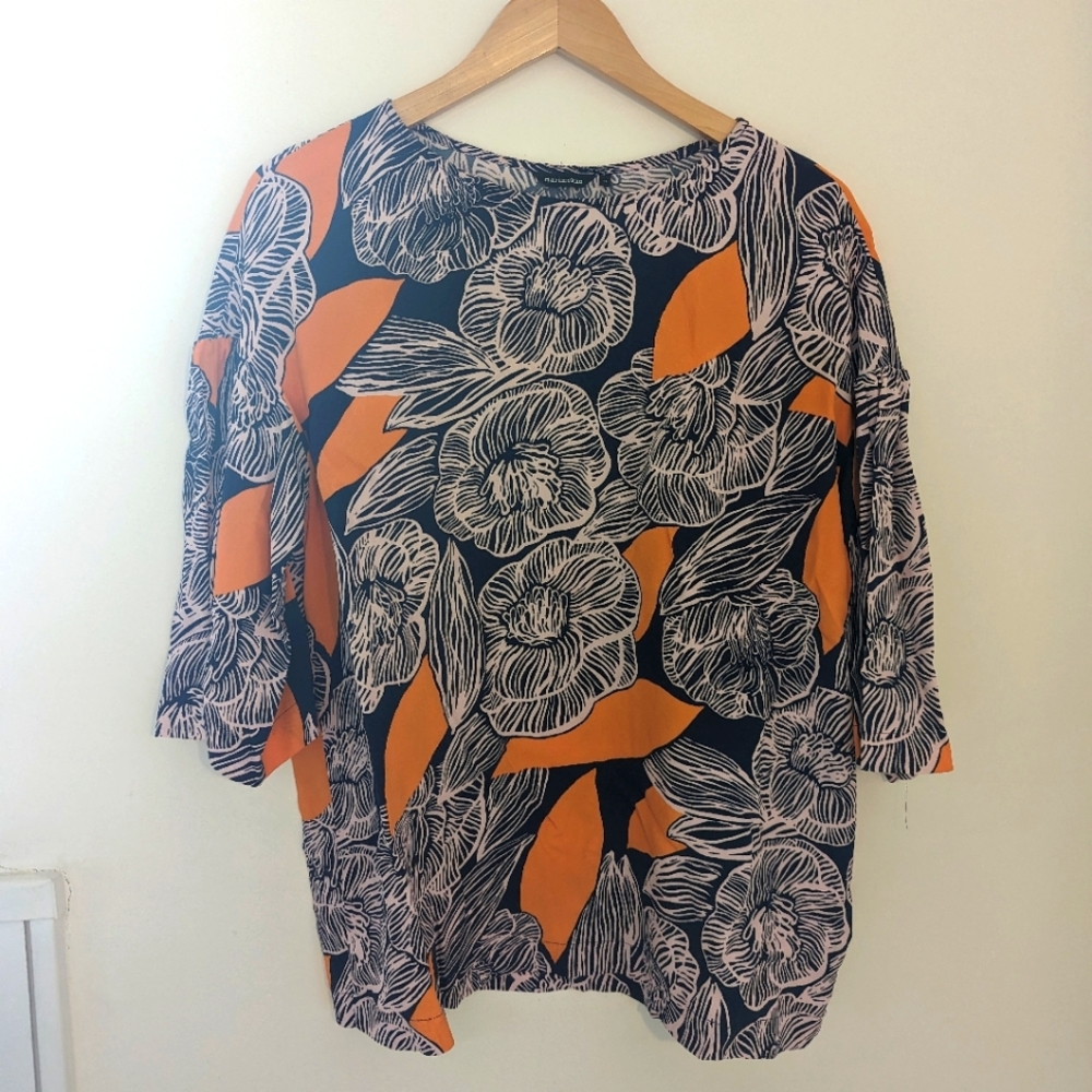Marimekko kastanja amur shirt